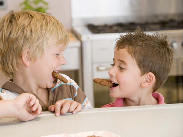 kids at a birthday party