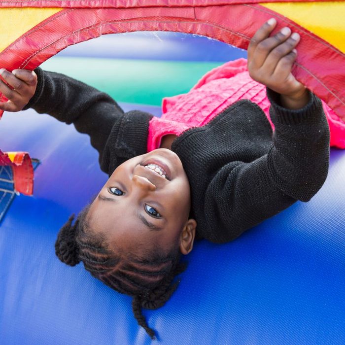 kids at a birthday party